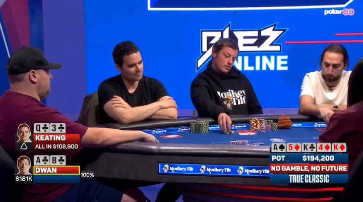 Alan Keating vs Tom Dwan,Q高全下诈唬再封神